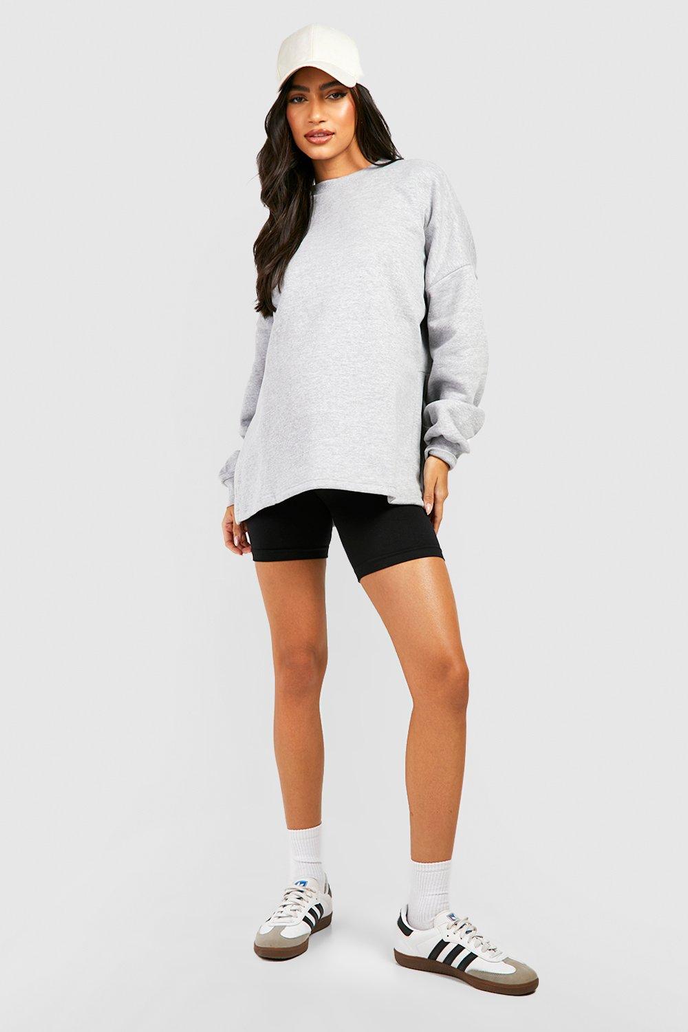 Side sales slit sweatshirt